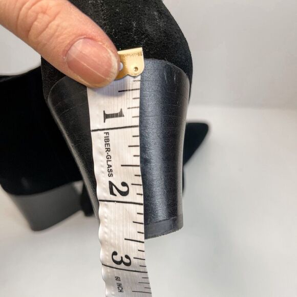 Kensie Leyton Pointed Toe Ankle Suede Booties Size 10 - Picture 8 of 8